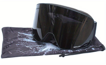 Magnetic Double Layer Ski Lens/Ski Goggles