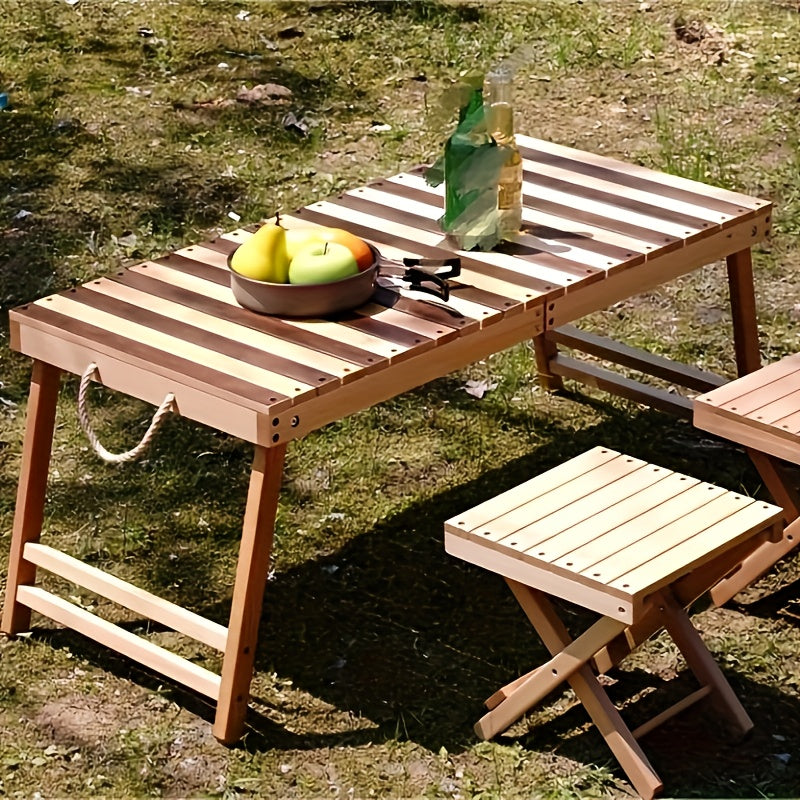 Portable Folding Table And Chair Set