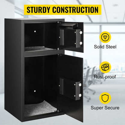 33" Double Door Safe Deposit Box