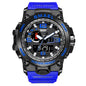 Dual Display Analog Digital LED Electronic Quartz Wristwatch - yourpersonalfavorites