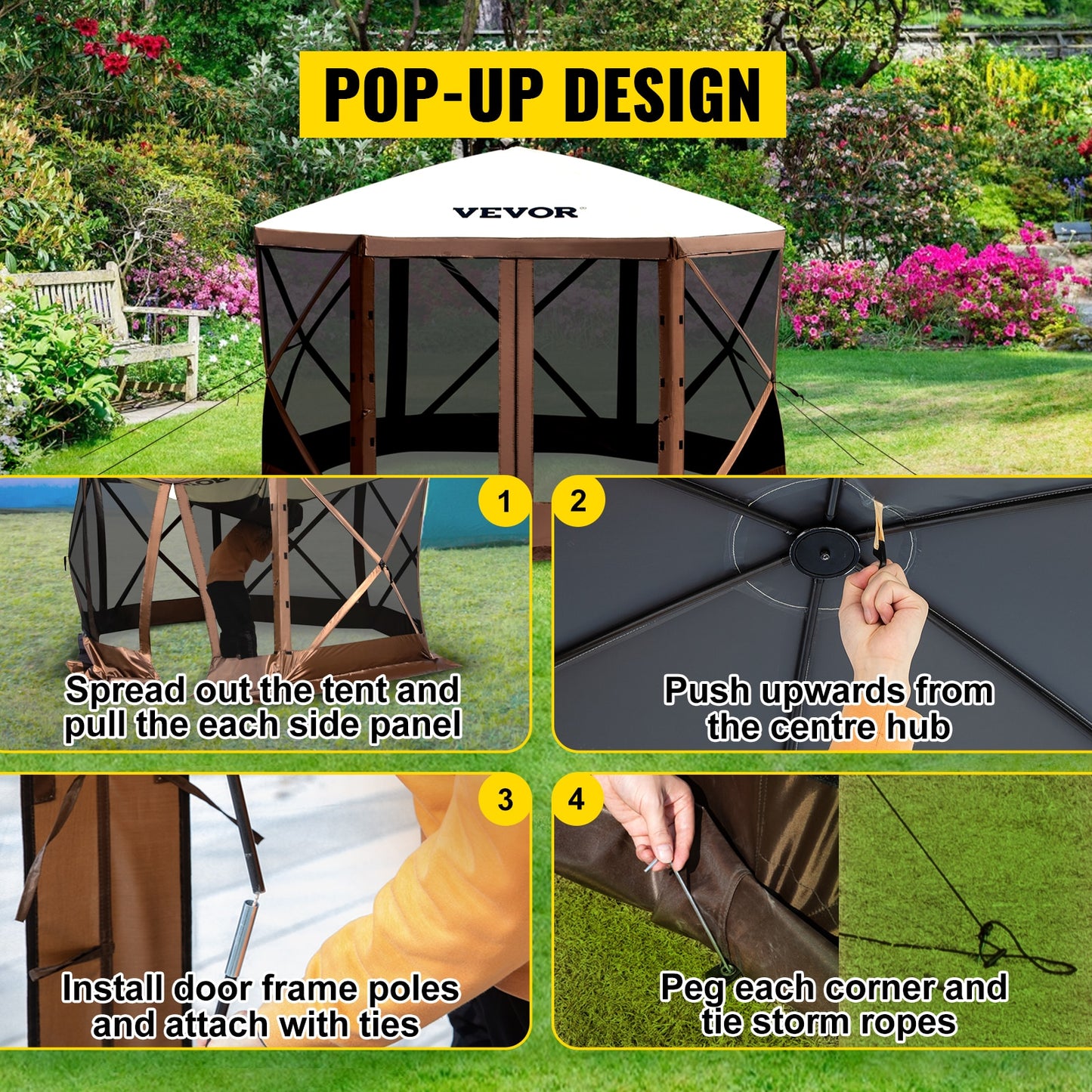 Pop-up Camping Gazebo & Shelter - yourpersonalfavorites