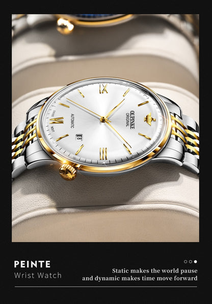 Ultra Thin Automatic Watch with Swiss Movement - yourpersonalfavorites