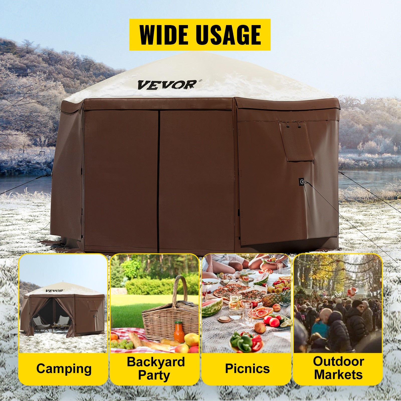 Pop-up Camping Gazebo & Shelter - yourpersonalfavorites