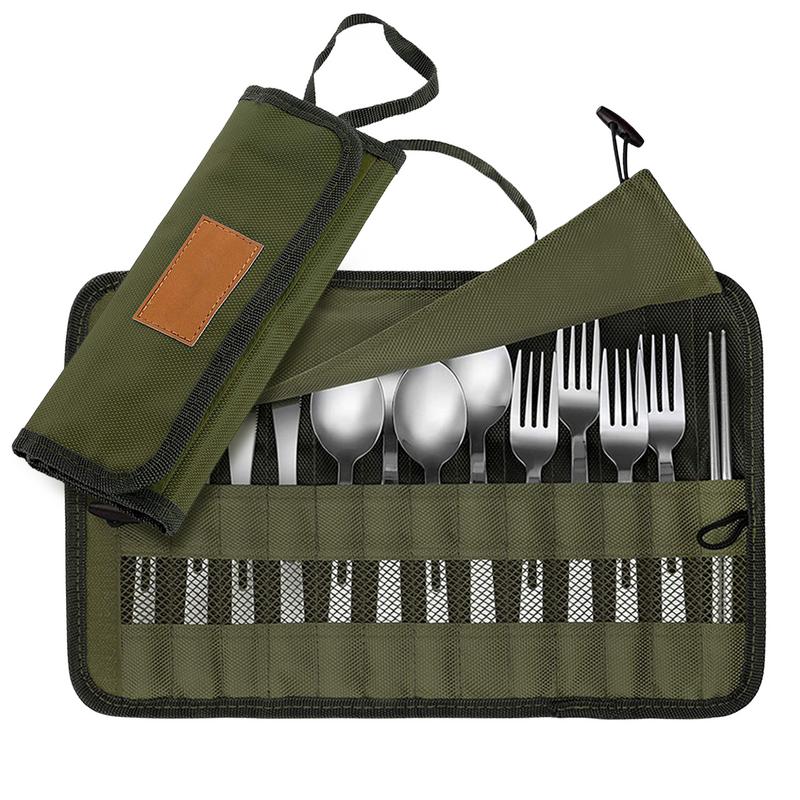 Outdoor Camping Cutlery Storage Bag - yourpersonalfavorites