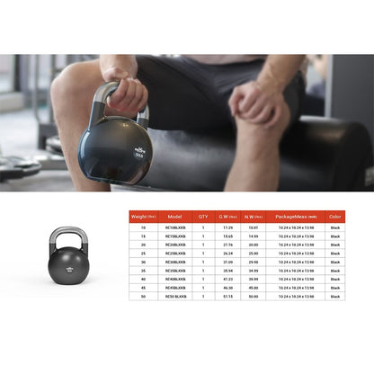 Vinyl Coated Cast Iron Kettlebells 10-50lbs. - yourpersonalfavorites