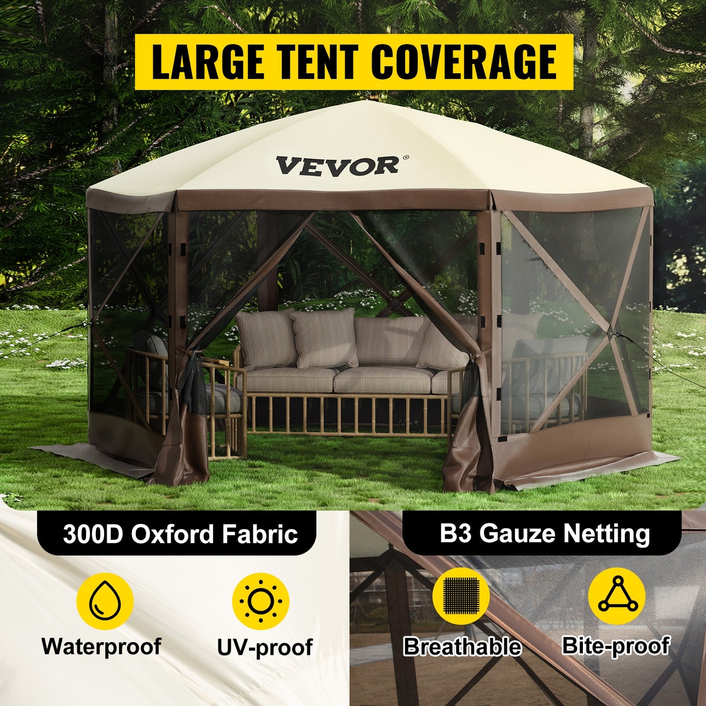 Pop-up Camping Gazebo & Shelter - yourpersonalfavorites