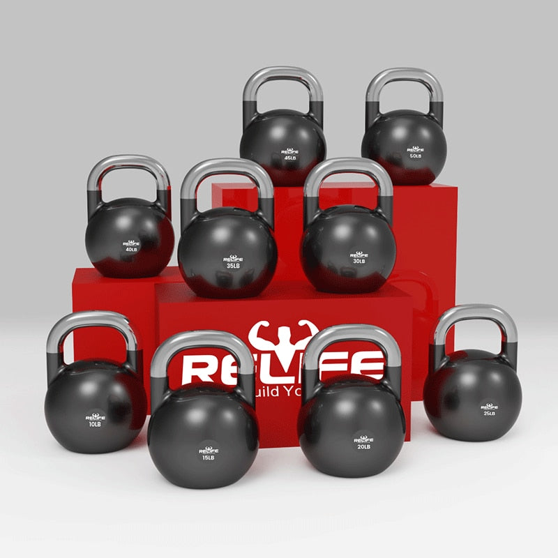 Vinyl Coated Cast Iron Kettlebells 10-50lbs. - yourpersonalfavorites